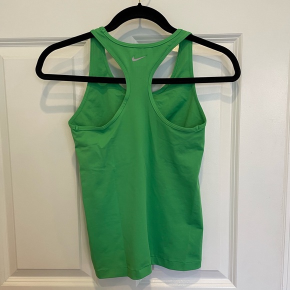 Green Nike Dry Fit Tank Top - Picture 3 of 4